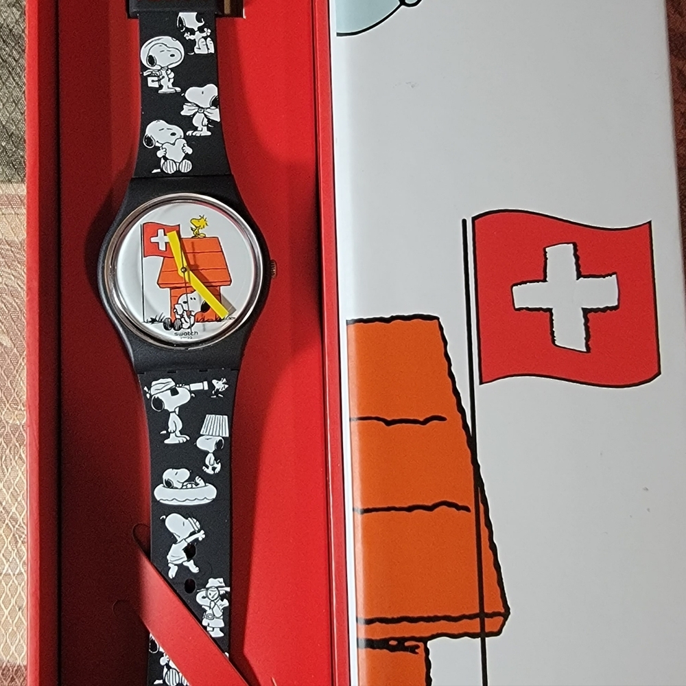 Swatch.....Peanuts (Snoppy and Woodstock